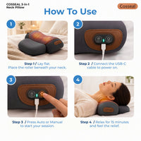 COSSEAL Neck Relief Pillow